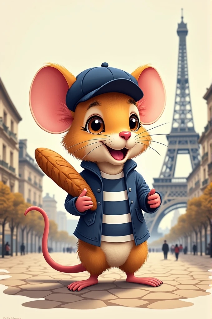 France's mascot mouse