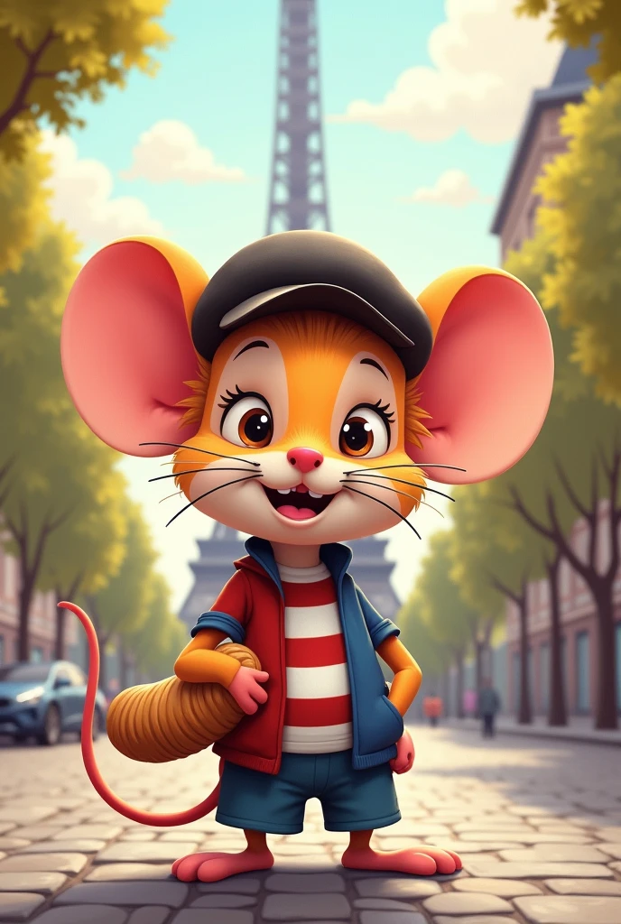 France&#39;s mascot mouse 