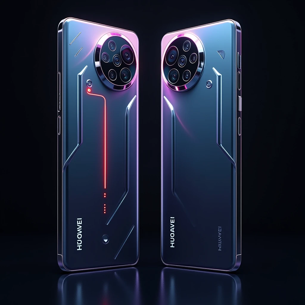 The latest model, the legendary design, Huawei's new flagship phone is very attractive, it has a very attractive aura.. Let it be high, let it be a completely new design, let it be very aesthetic, let it be shown from the back, front and sides, let it have a very innovative design, let the rear camera be a little bigger and be equipped with perfect sensors, let it be shown on the front design and let it be completely new, very creative, let it be dazzling, let it be equipped with sensors, let it have polygonal cameras, add flash sensors, etc., let it be visible on the back and front design, let it be hidden on the front camera, let it be a symmetrical device, let it be Huawei's new design, let it be legendary, let a completely new design be visible on the screen.