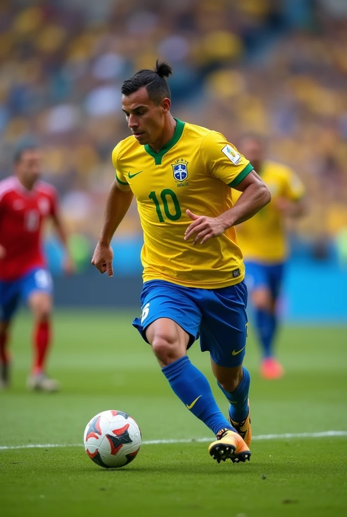 playing professionally for Brazil