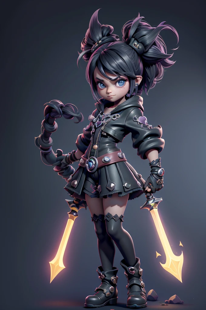 monstros estilos kingdom hearts, baseados em animais,3d style, shadown monster, demons, darkness monster, rayman legends, mickey mouse character style, girl and body, kingdom hearts, malhas leves e quentinhas, cores frias e alegres, portando espada magica, dark mouse in around, (raytrace), peitões