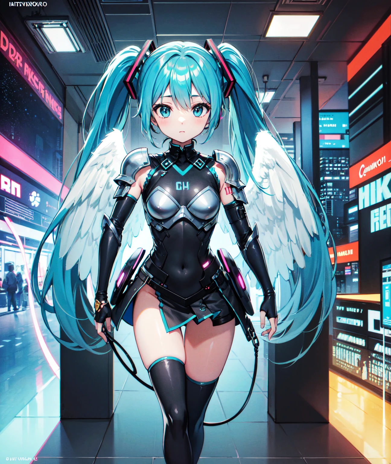 (highest qualityr、y 8K、32K、obra maestra、NFFSW、ighly detallado、Impresionismo:1.2)、cuerpo completo, (casino、en una casa:1.4)、Sombras profundas、Cara hermosa、Backround borroso、20 Year Old Beauty、Machine body、(Distribuidor de robots:1.5),Conejita con ojos brillantes、Because it's made of metal、una pajarita、Machine Bunny、、Orejas de conejo de metal、curva、Transaction cards