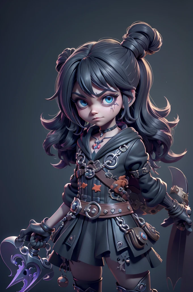 monstros estilos kingdom hearts, baseados em animais,3d style, shadown monster, demons, darkness monster, rayman legends, mickey mouse character style, girl and body, kingdom hearts, malhas leves e quentinhas, cores frias e alegres, portando espada magica, dark mouse in around, (raytrace), peitões,((armas brancas)),(halloween)