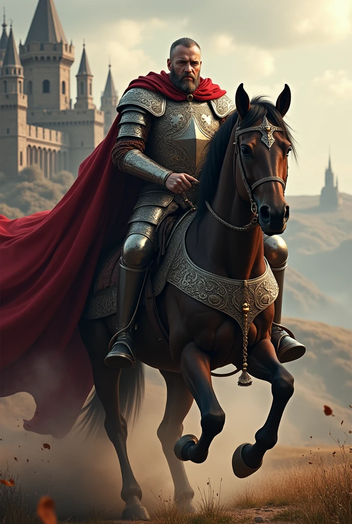 Medieval king named Edric Stormrides