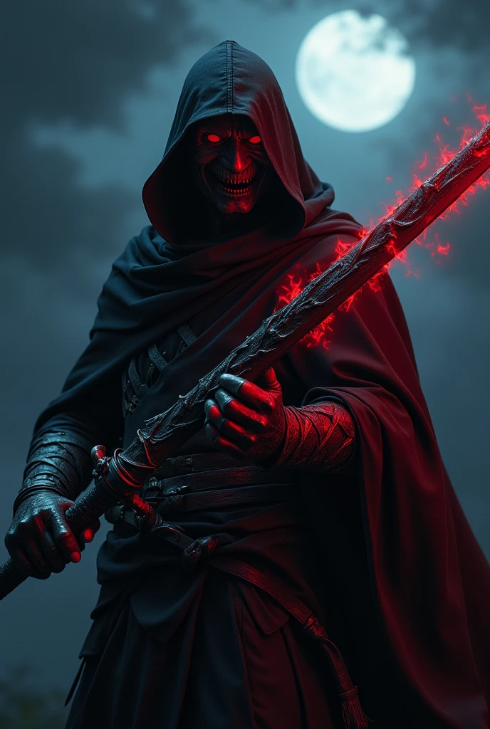 Dark Skll warrior night 2 high quality red fair hade and hand