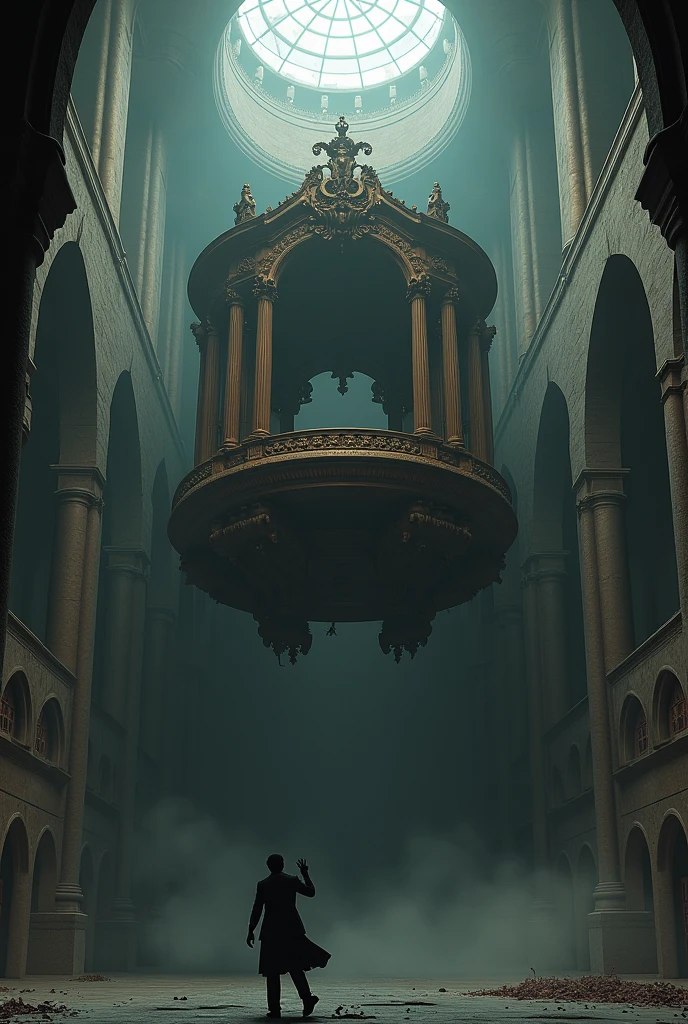 Choir loft no staircase