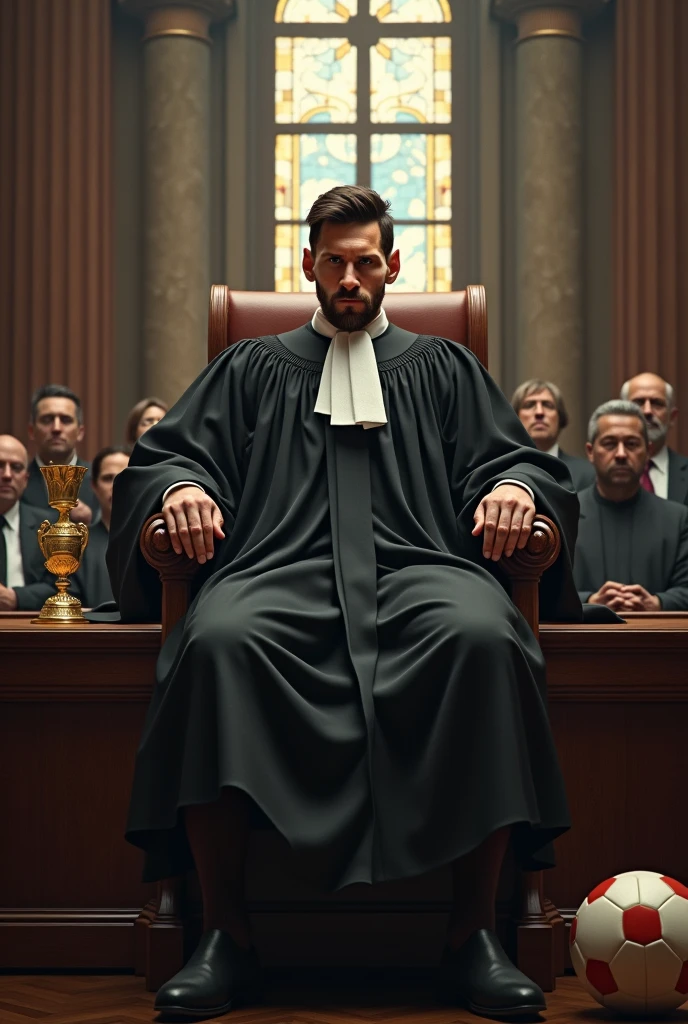 Messi as a judge