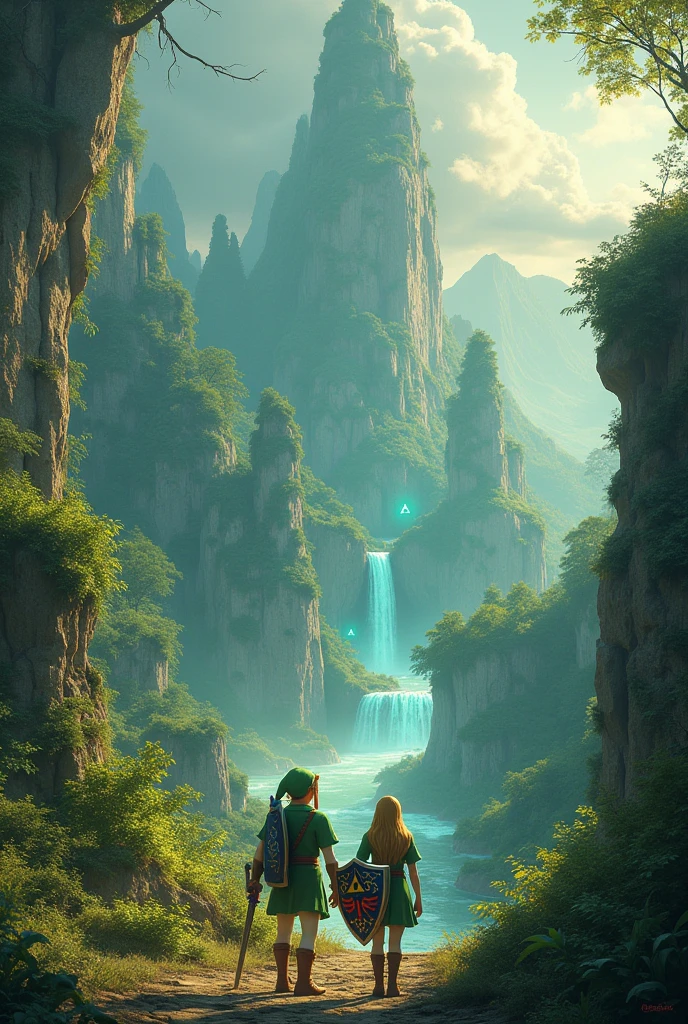 Fantasy Zelda Landscape