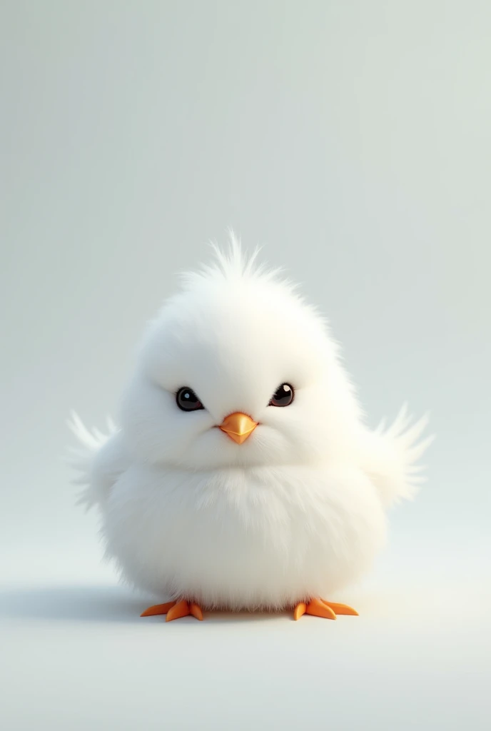 high resolution、最high resolution、Ultra delicate、Snow White,round、fluffy、Cute Bird