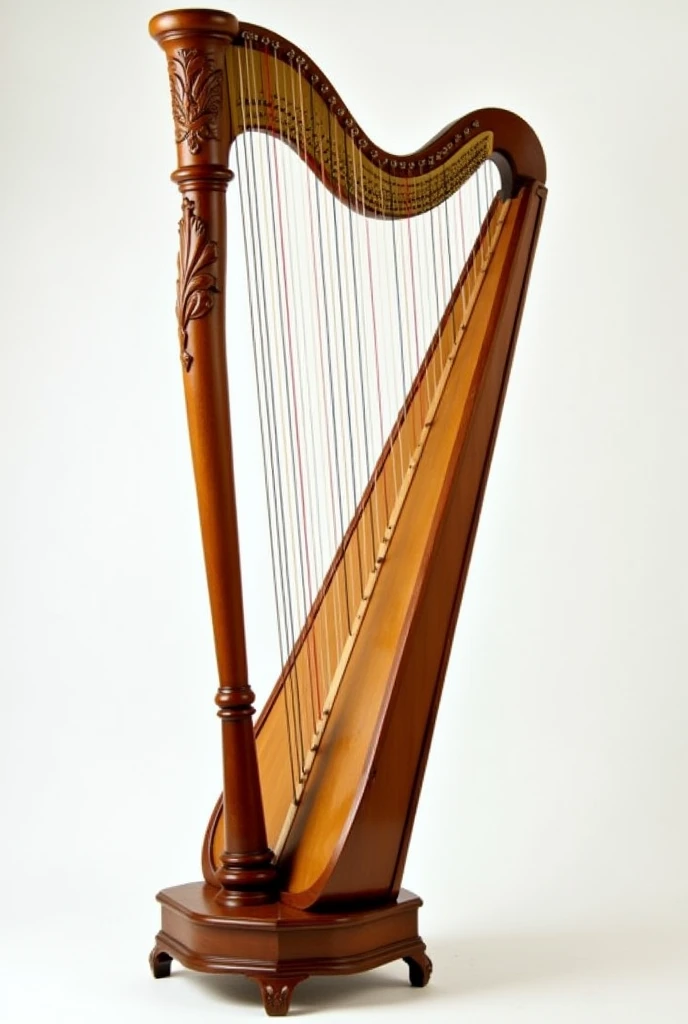 Create the harp musical instrument in the most basic way
