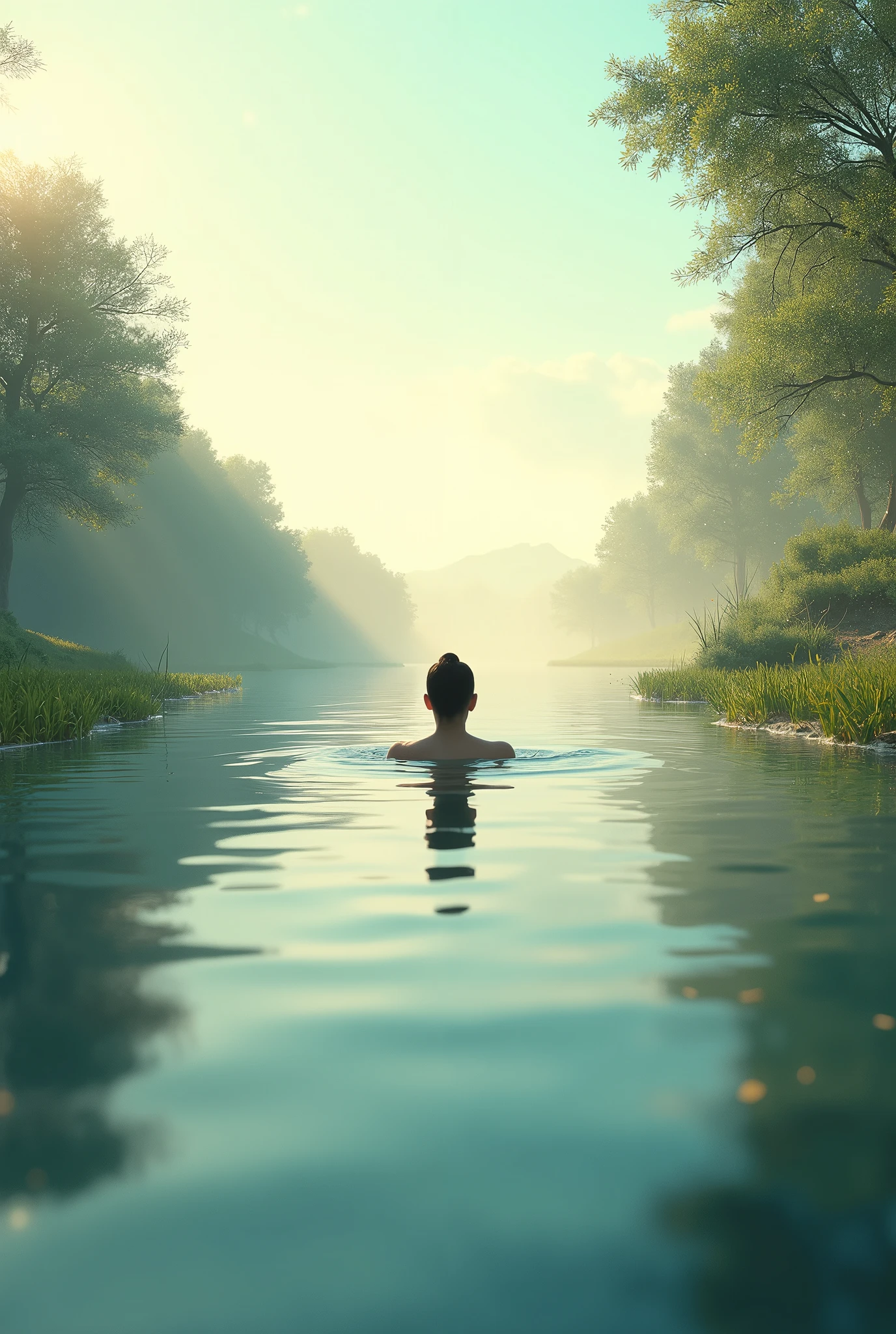 swimming