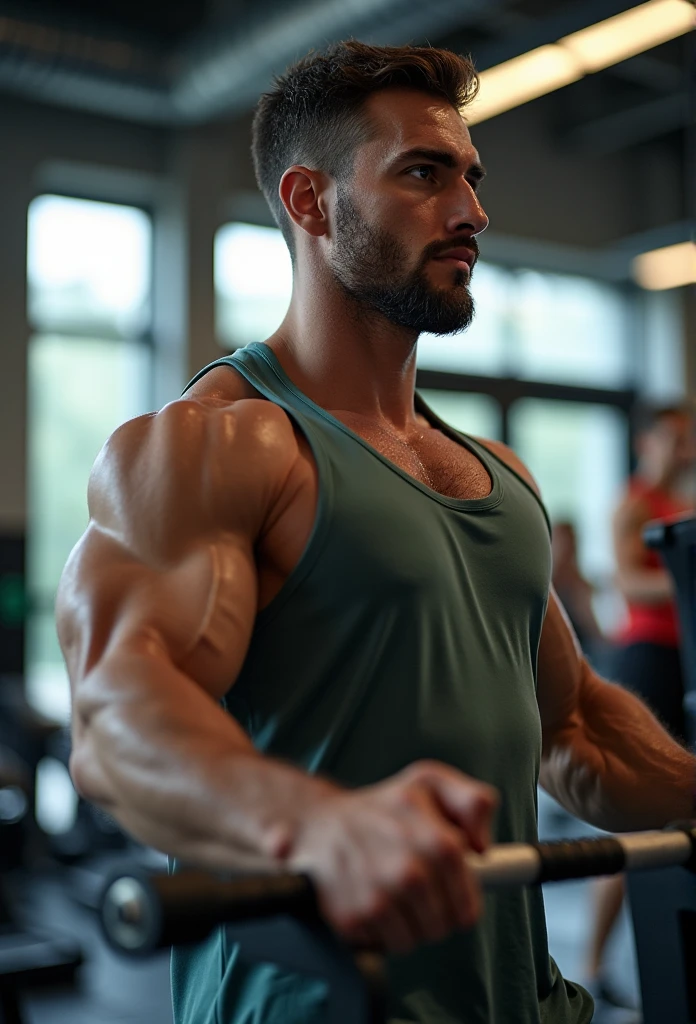 Same person at the gym