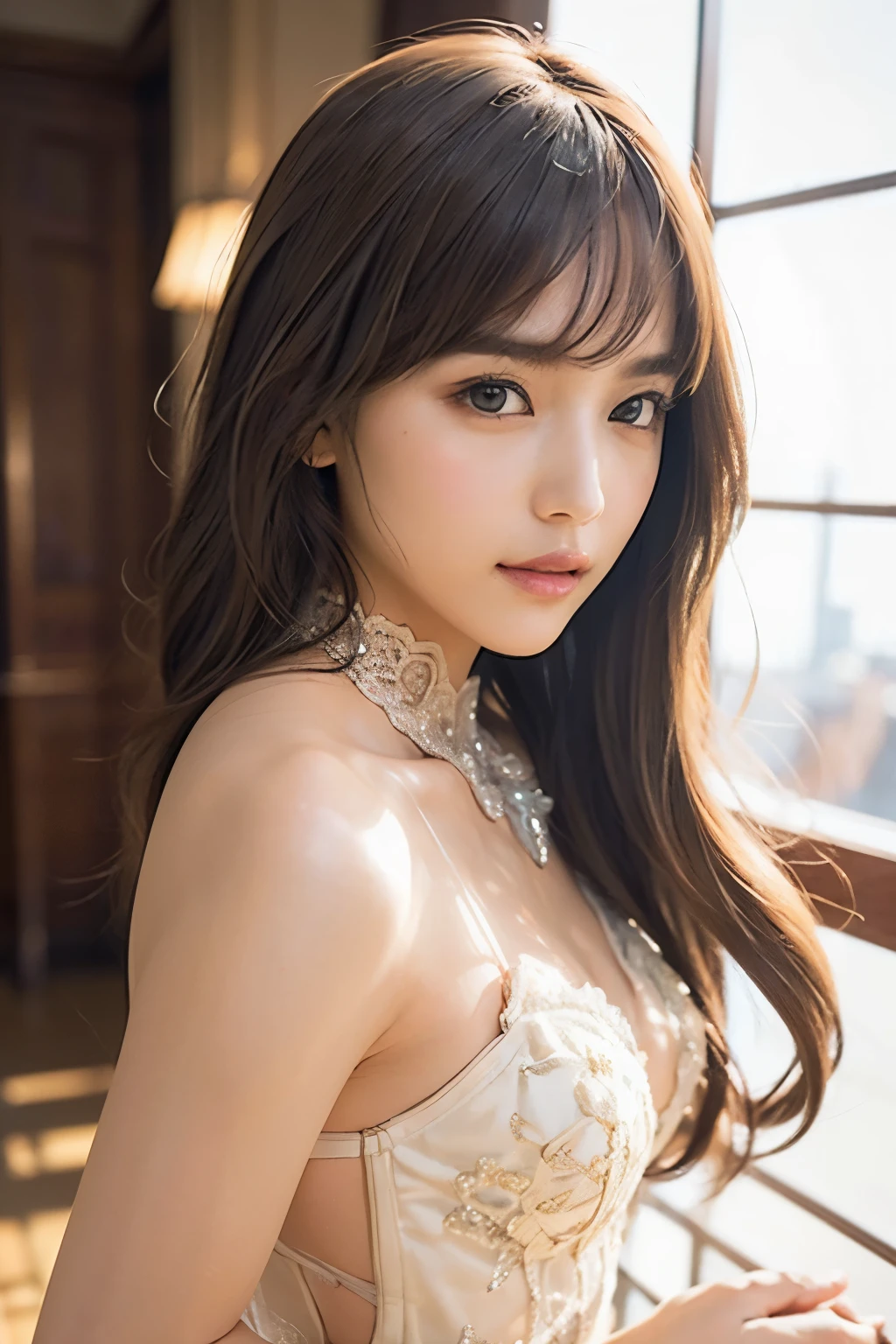 (masterpiece:1.2), Best Quality, (illustration:1.2), (ultra detailed), hyper details, (delicate detailed), (intricate details), (cinematic light, Best Quality Backlights), Delete line, soloist, perfect body, (1 girl), the Amethyst ​​gem represented as a girl, (make up), high contrast, (better lighting, an extremely created and beautiful), (cinematic light), showy,