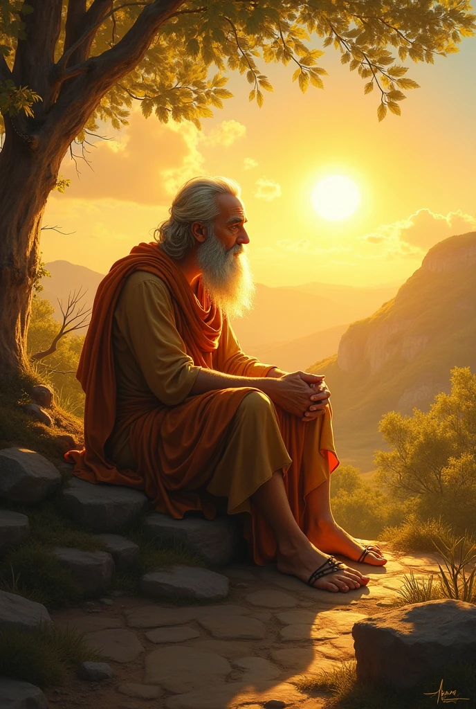 The sun of Diogenes, the light of day
