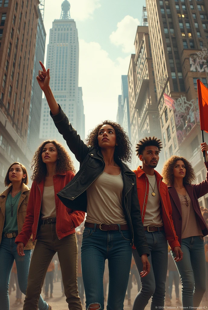 Young people revolted against society