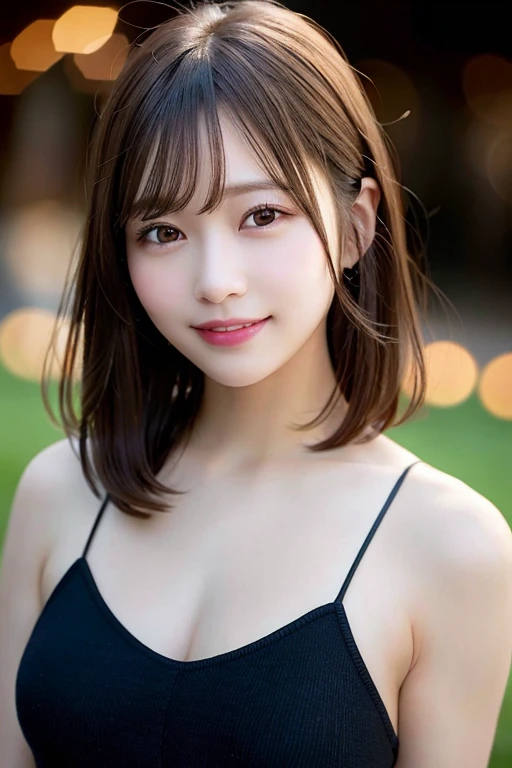 (Skin wounds:1.2), (Skin Dentition), black eye, 1woman, Age 25, (((woman))), alone, Realistic, Highest quality, photoRealistic, masterpiece, 8k, High resolution, alone, cute、Ruthlessly detailed face, (Professional Lighting, Bokeh), (Particles of light, Lens flare, Glowing particles:0.6), nice, Are standing, Maintain the original face proportions,whole body, (Medium Hair), Brown Hair, Floating Hair, lips, lipstick, seductive smile, Floating Hair, smile, Open_mouth, teeth, eyelash, Mole, (Mole under eye:1)、View from below