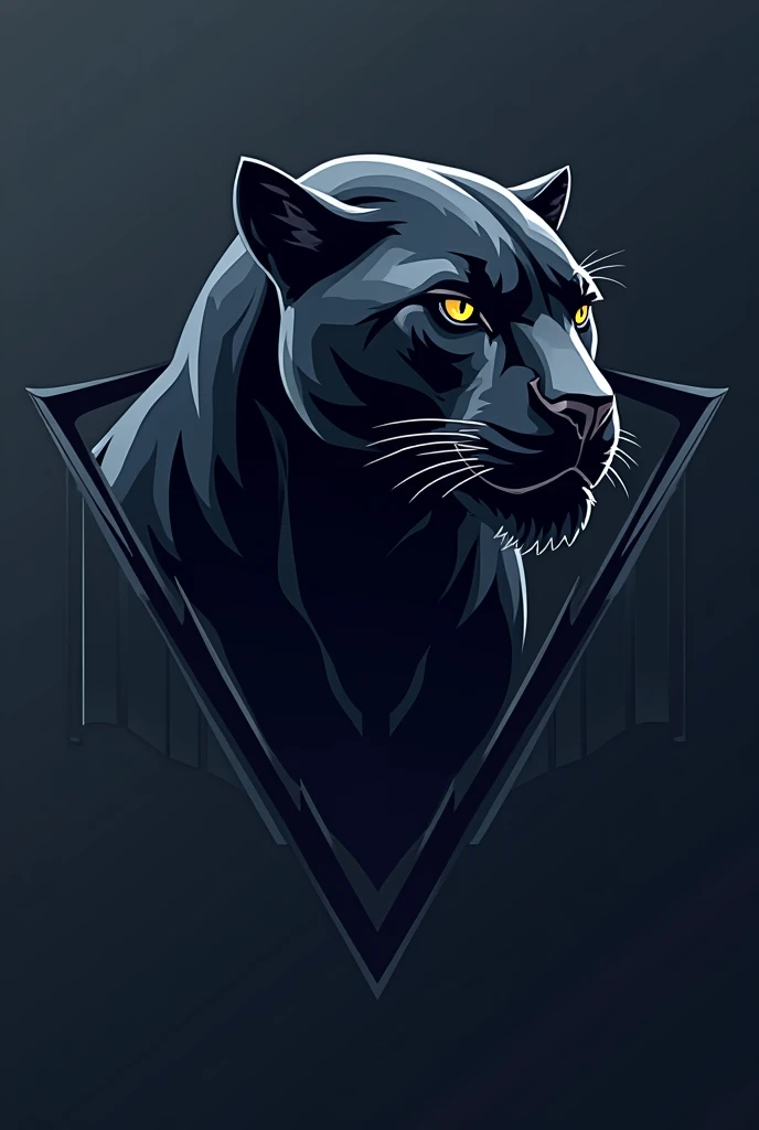 make a logo out of a panther