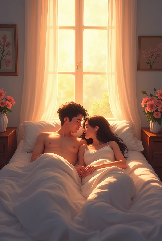 Get up in the morning With my partner. and