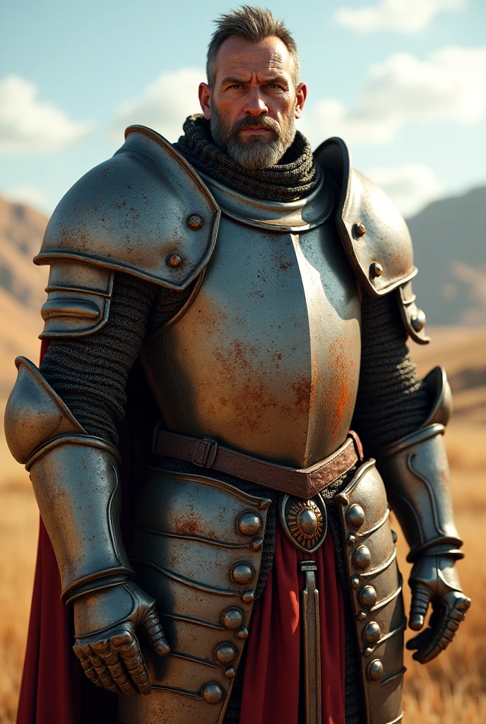 Robert Fisher the knight in rusty armor 3D