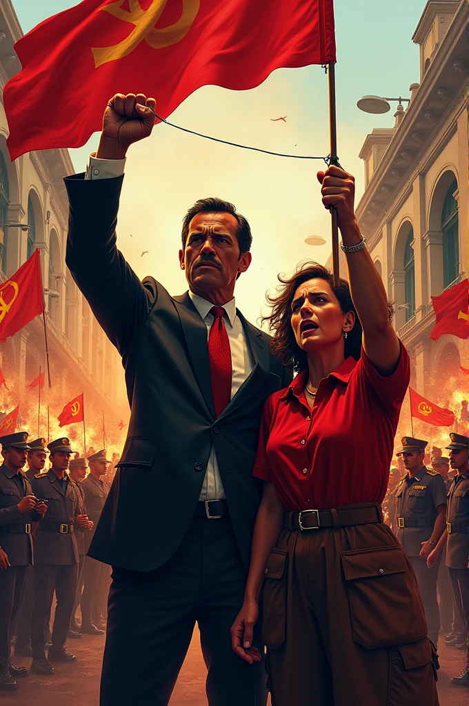 Communist revolt in Rio de Janeiro led by Luís Carlos Prestes and Olga Benario