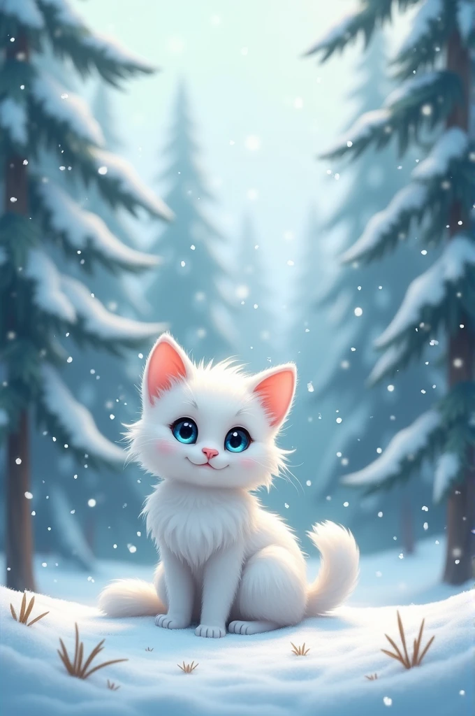 Rafi named the cat Snowy.
