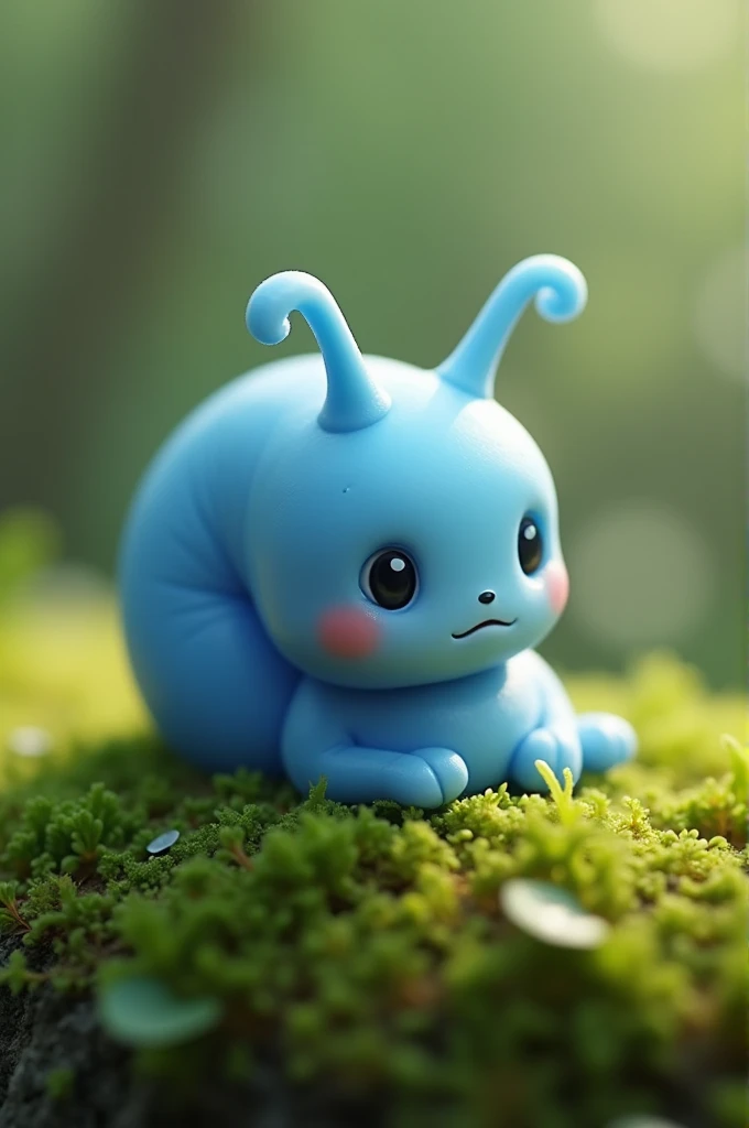 A small Kawai blue slug