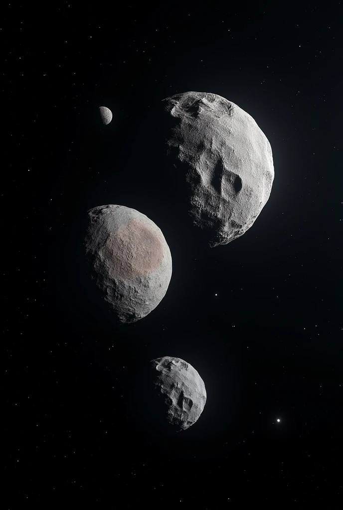 photo of the 3 Marias very close up and in detail that are in space