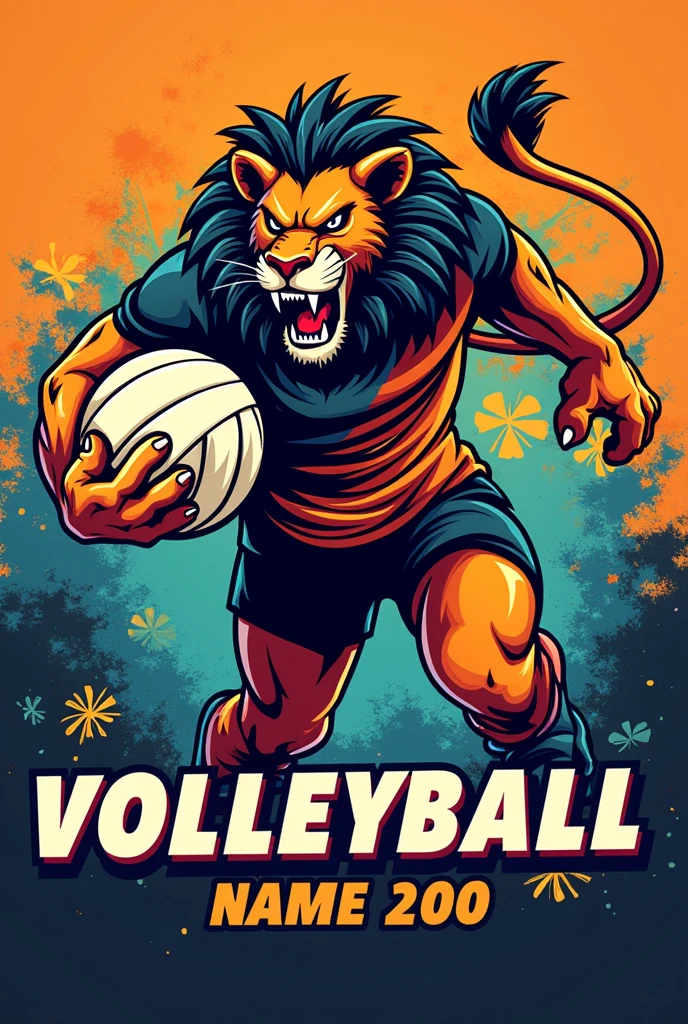 Let&#39;s create a volleyball team shirt.
Team Name Review.
Team mascot: a Lion Player name: Nery Player number: 14