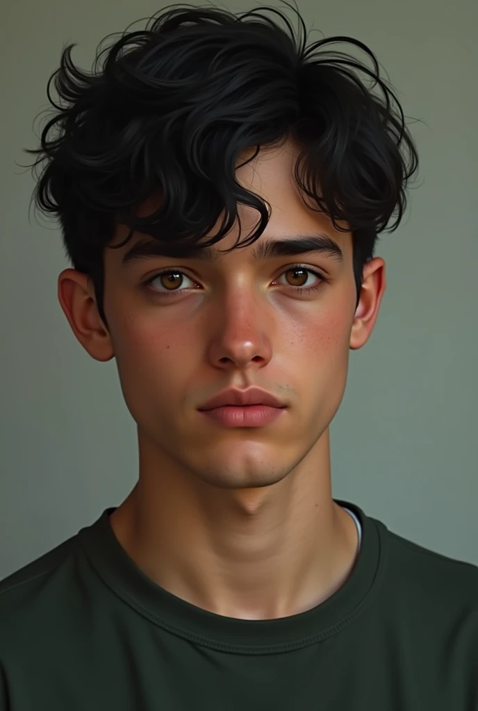 Kayden Cooper (18 ans)
Classe : Déscolarisé
Apparence : Peau blanche, cheveux noirs, yeux marron.
Personnalité : Gentil mais turbulent.