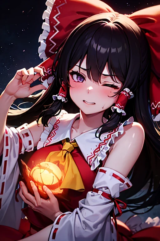 Purple eyes