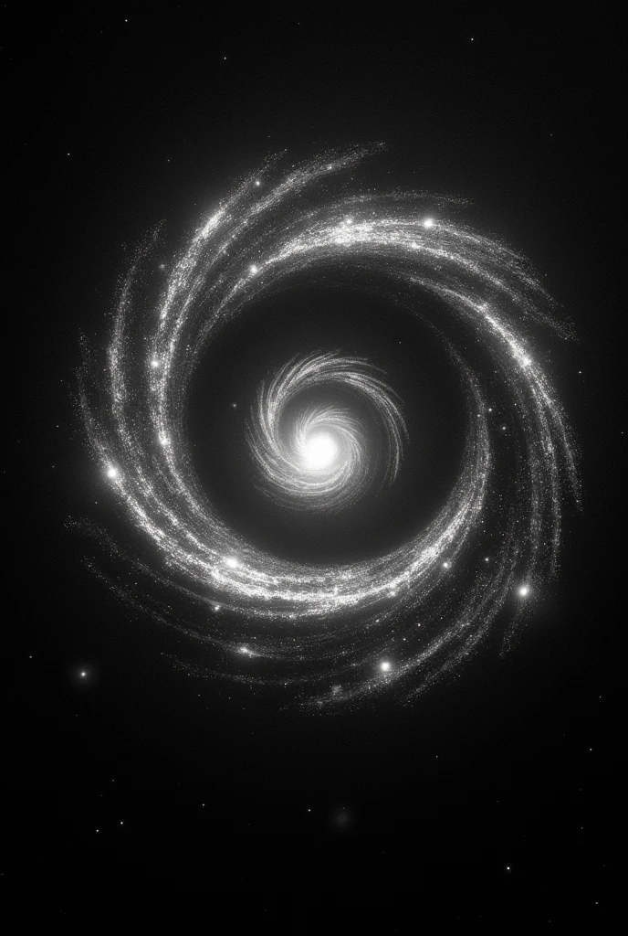 Cosmic galaxy with black background place the cosmic thing at the centre and make it more simpler make it kind of a looping glaxy and place it tilted make the galaxy like a whirlpool many whirpools and keep the galaxy only to the centre and use only black ground pitch dark