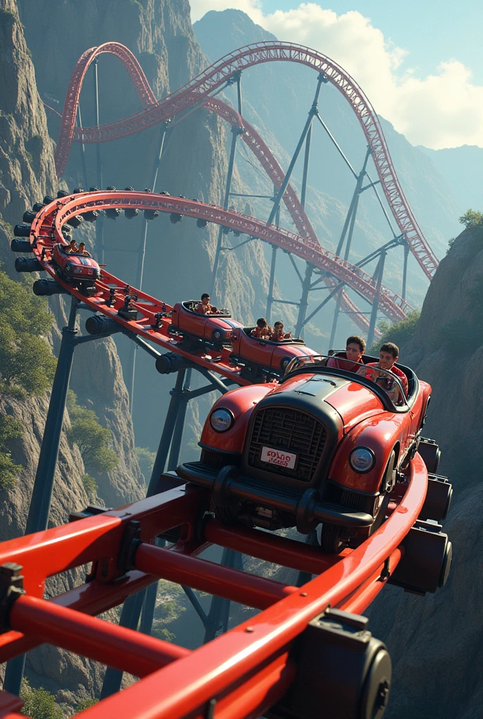 An image of a roller coaster
