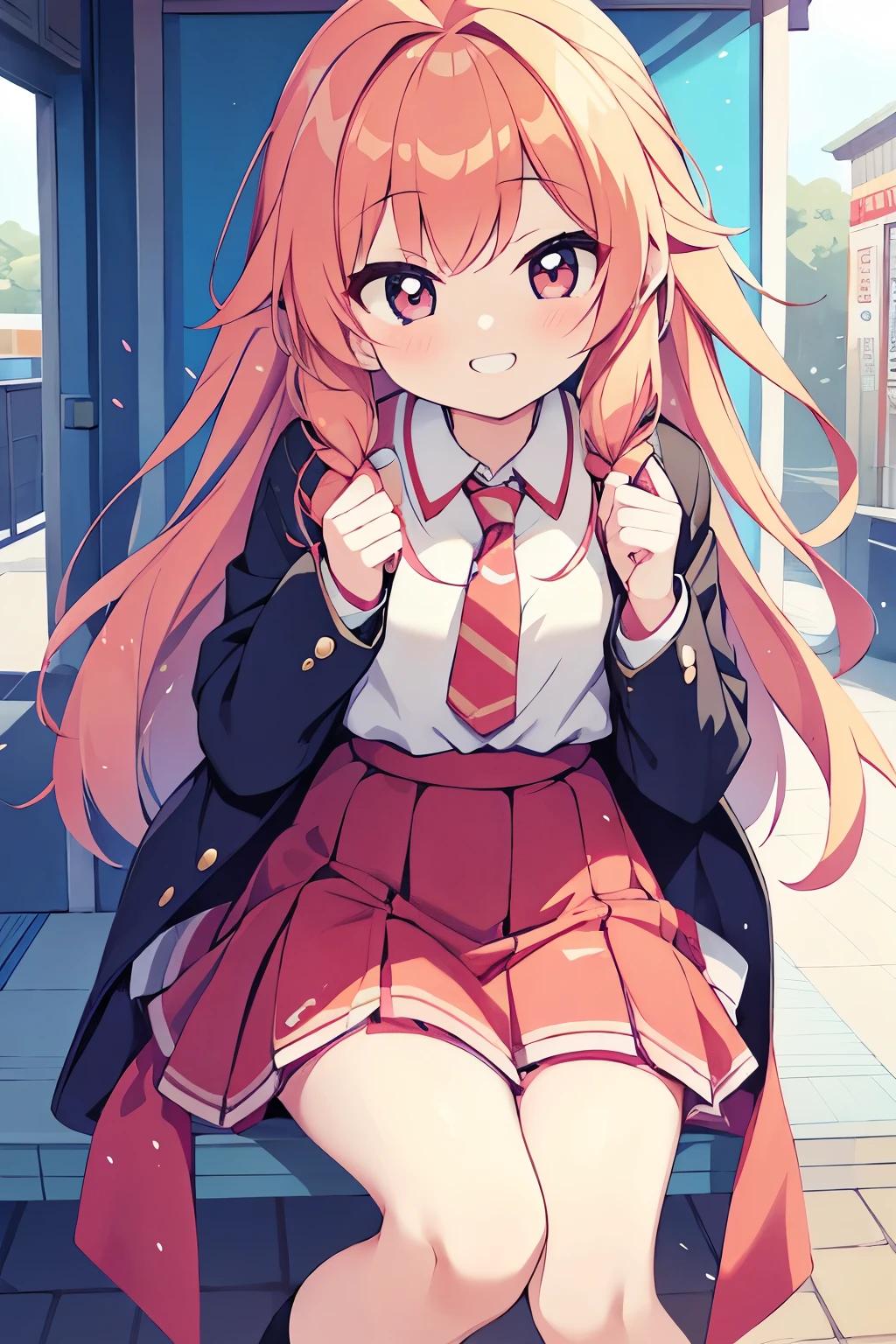 high school student、Saucy、Cutesy and alluring、I'm grinning、Making fun of me、Brat、I&#39;m cumming、have confidence、look down