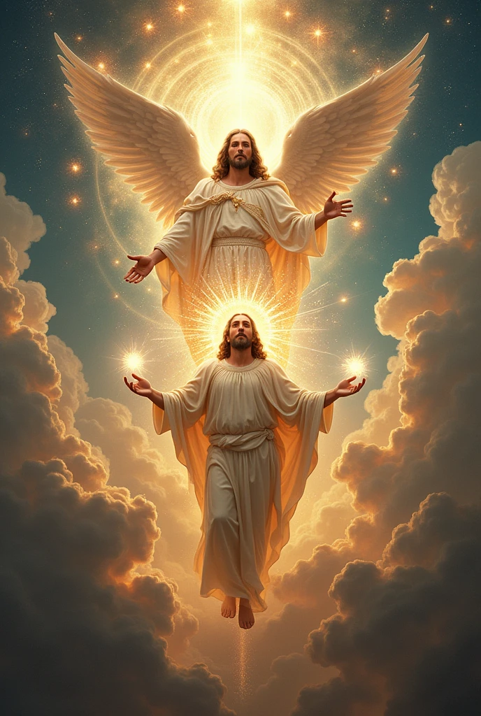 an art about the triune God and their role in the creation