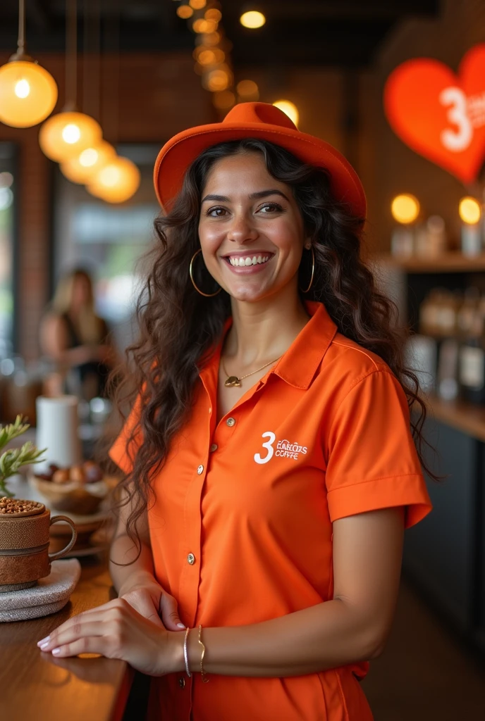 An image of a Sales Promoter at 3 Corazões Coffee, since August 23rd is prosecutor&#39;s day