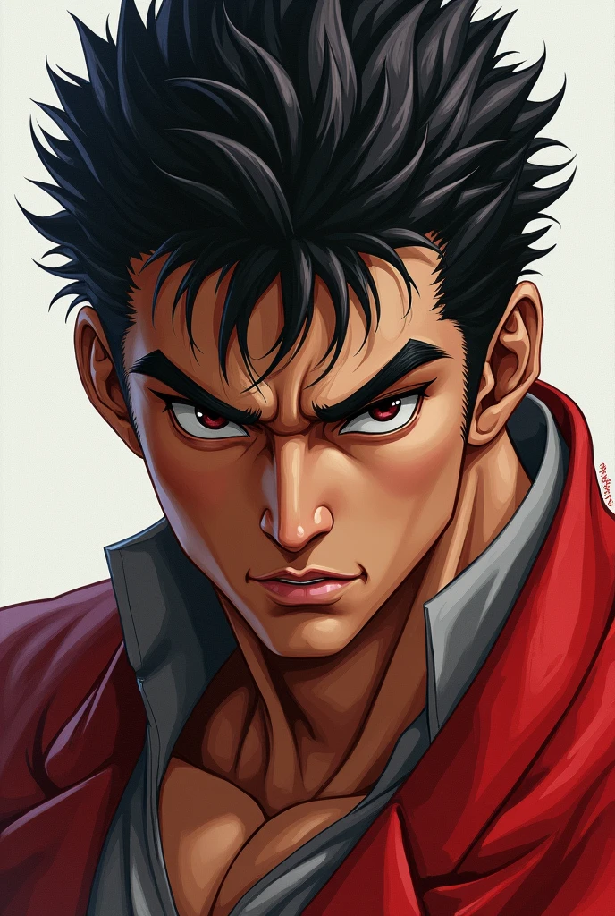 Baki hanma real with a quote "don't waste your time " Written on front