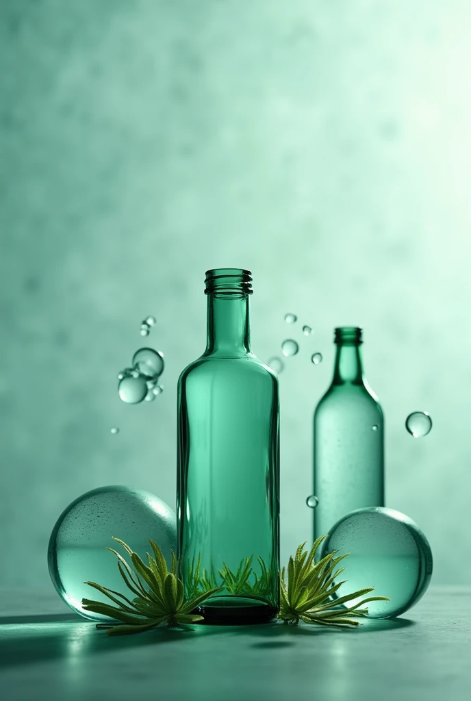 Create a profile picture for a finance contact at Massfix, a Brazilian glass recycling company. The image must convey professionalism and seriousness, reflecting the financial and environmental nature of the company.
Elements to Include:
fund: Use a fund that refers to the glass recycling sector, like a shade of green or light blue, with a light texture reminiscent of recycled glass.
Elementos visuais: Add icons or graphics related to the financial sector, as discrete financial graphics or symbols in the background or corner of the image. Also include a small Massfix logo to reinforce the company identity..
styled: Maintain a modern, clean style, with a focus on clarity and elegance. The image should convey a sense of competence and confidence.
colors: Use uma paleta de cores que combine com o branding da Massfix, predominantly green and blue, with neutral touches to create a balanced and professional look.