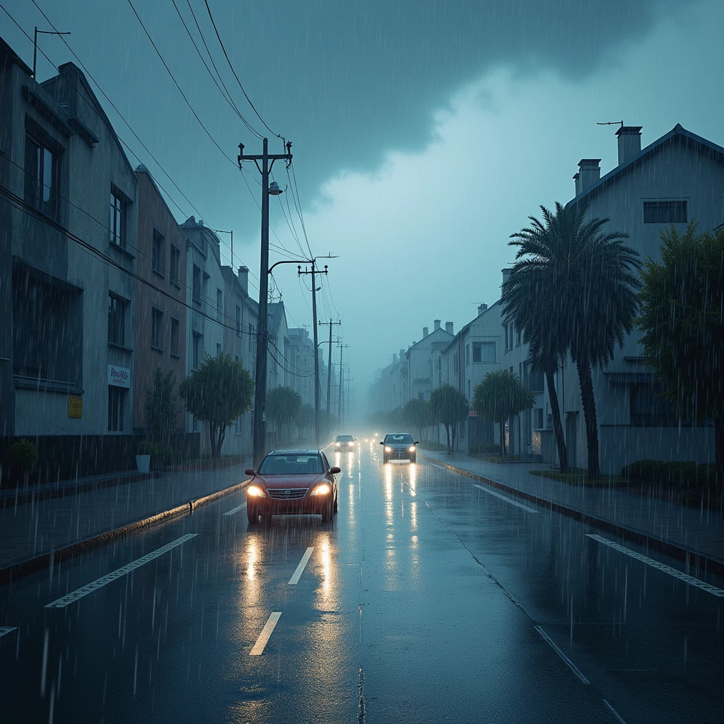 Tomorrow&#39;s weather forecast, rain