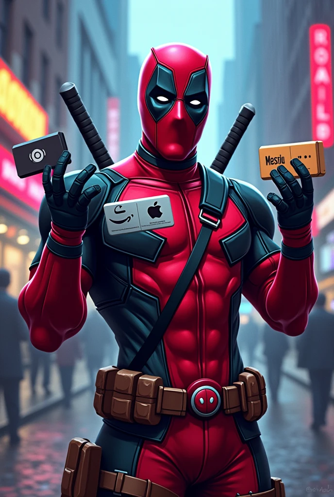 Deadpool selling streaming accounts 
