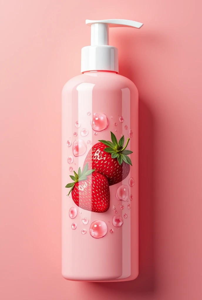 Create a strawberry shampoo that smoothes, moisturizes and gives shine to your hair
