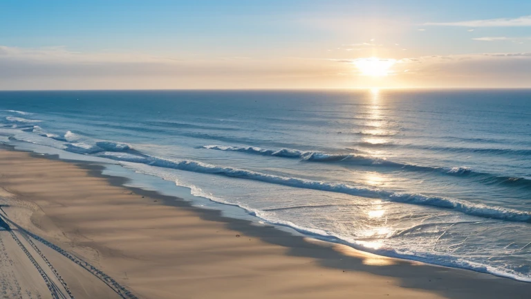Only Seaside morning sunshine