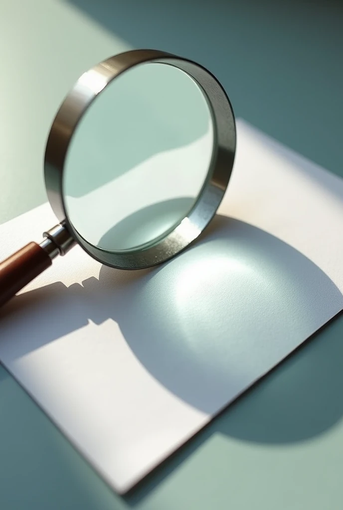 Image suggestion: A magnifying glass focuses sunlight onto a piece of paper to illustrate how it bends light..