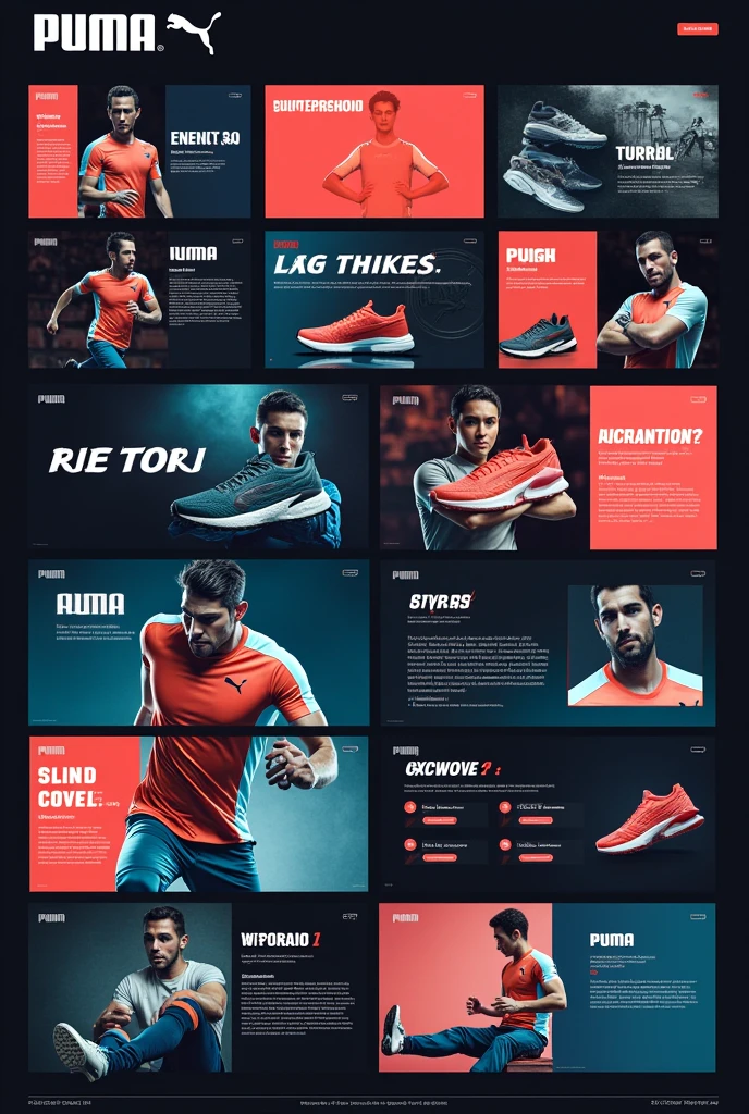 Puma brand portfolio presentation idea