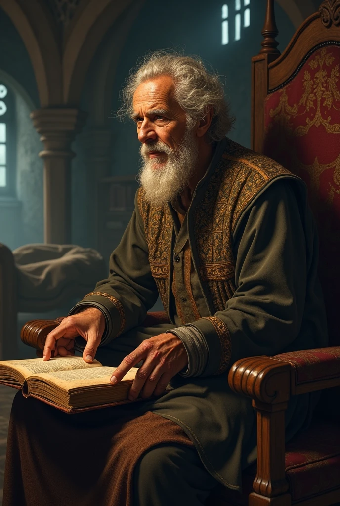 A character that tells stories