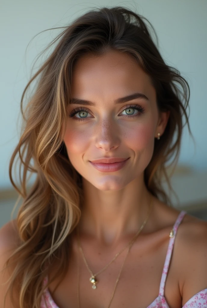 Table, la plus haute qualité, forme, very detailed, finement, high resolution, Background'8k screen, Perfect dynamic composition, beautiful and detailed,Random Mignon Hair,,Natural colored lips, Pose sexy audacieuse,ssmile、fille de 20 ans、Mignon、En regardant la caméra,Flou toujours l'background,Visage parfait et beau,Visage et silhouette minces,Big eyes、Se maquiller pour une fille,petit visage,shooting'down、ssmile,Blurred background,Elegant female face、cyberpunk fashion、ssmile, to the beach