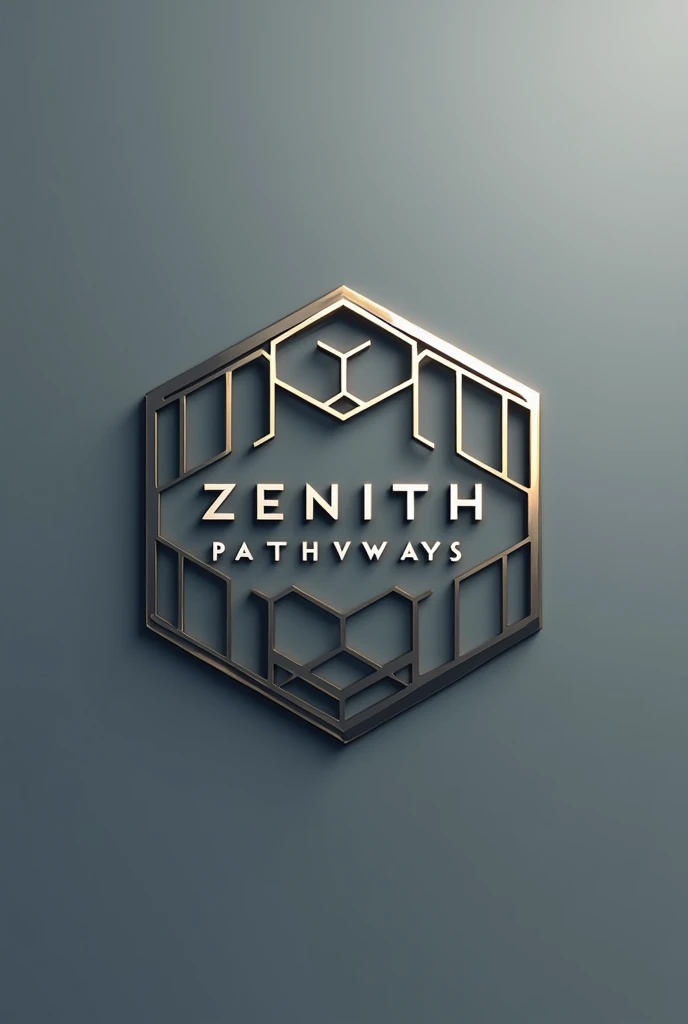 (Classy), (corporate), (Logo), (geometric), (hexagon), 'Zenith Pathways', Myocardium