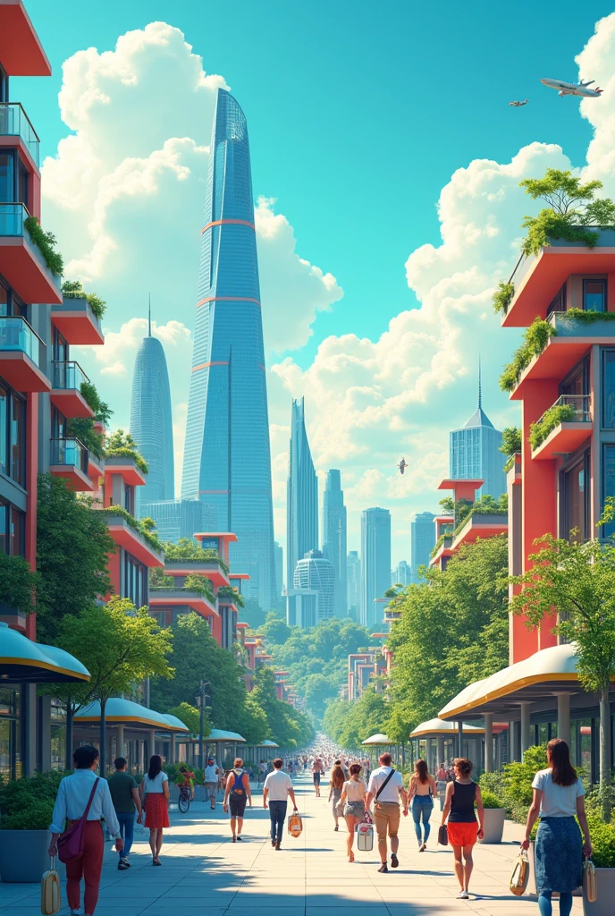Creat me a poster about my smart town