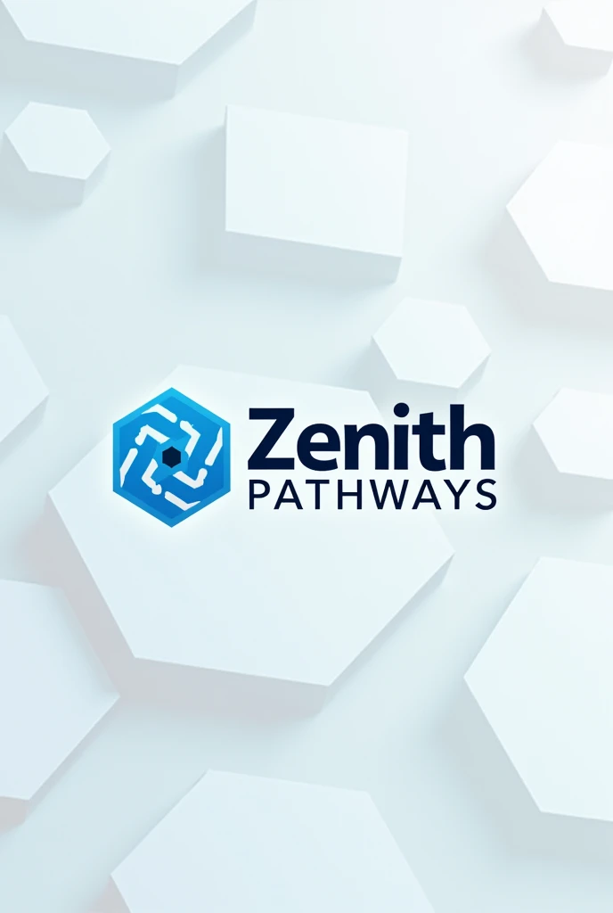 (Logo), (corporate), (geometric), (hexagon), 'Zenith Pathways', Myocardium