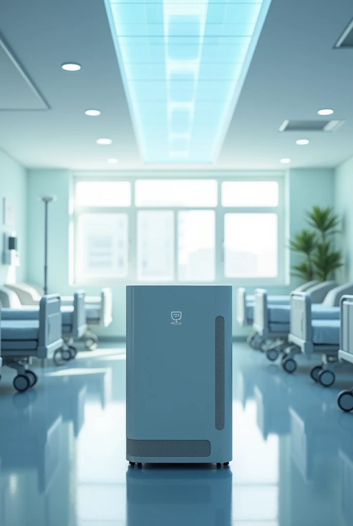 air purifier in hospital  
