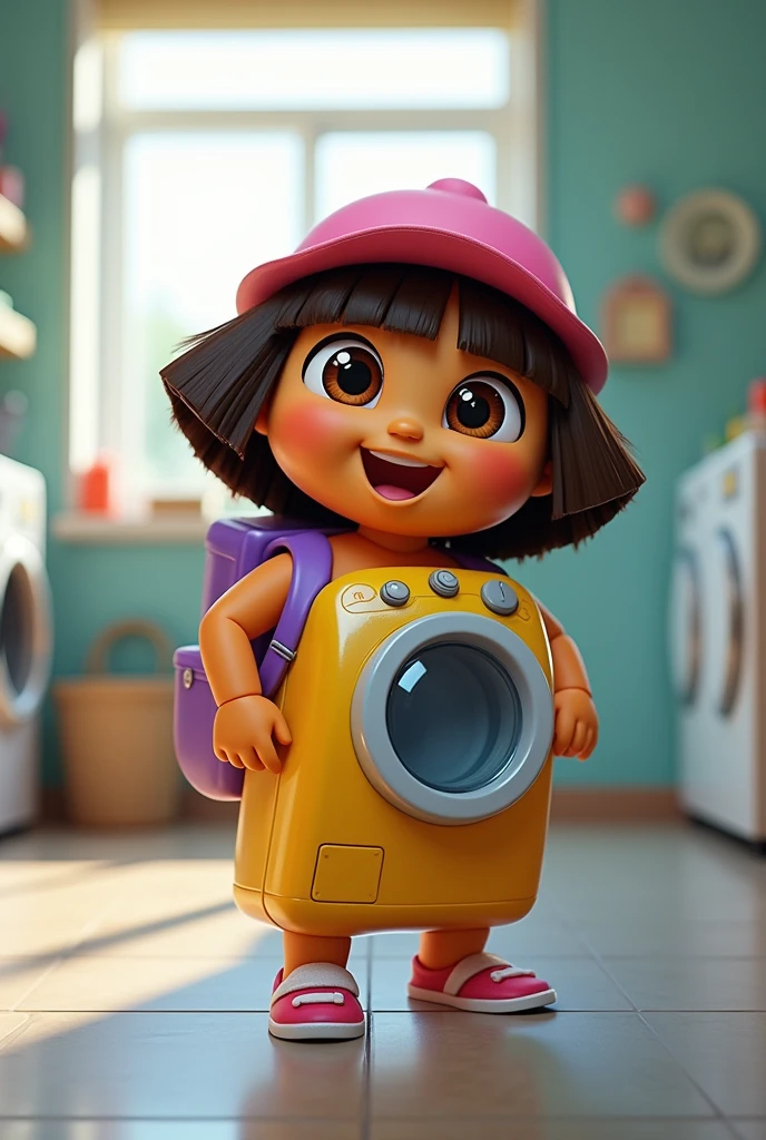 Dora the washing machine